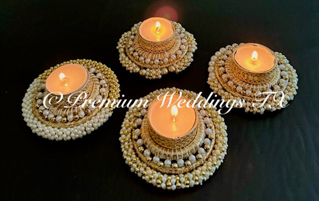 Wedding Tea Light Favors - Diyas