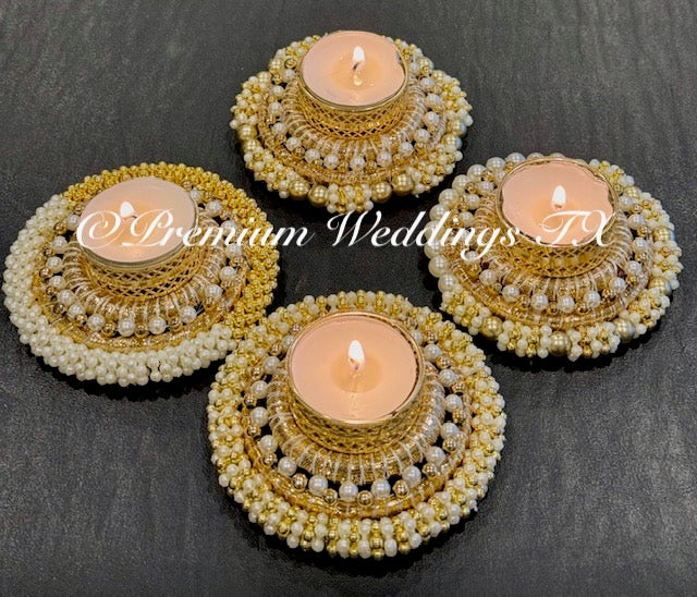 Wedding Tea Light Favors - Diyas