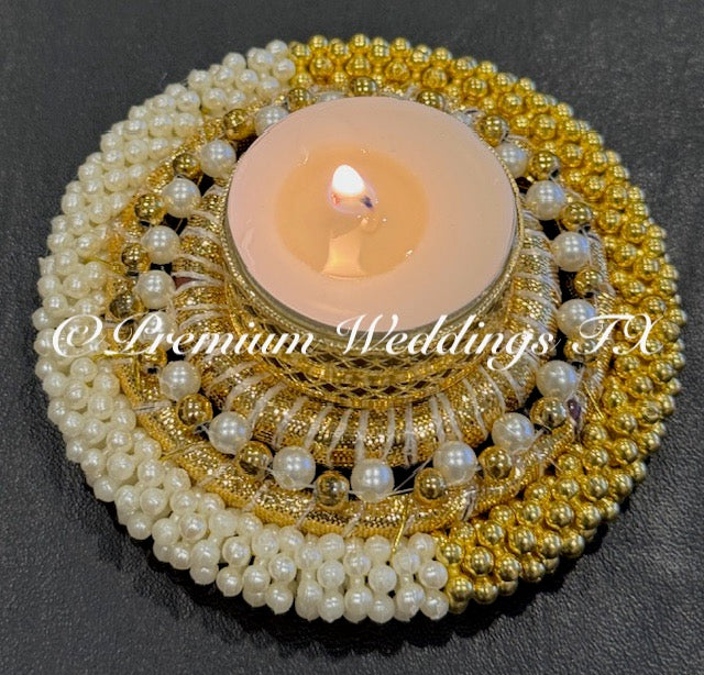 Wedding Tea Light Favors - Diyas
