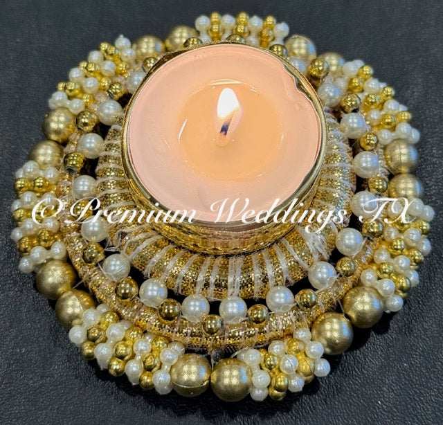 Wedding Tea Light Favors - Diyas