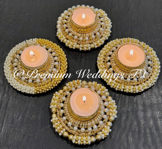 Wedding Tea Light Favors - Diyas
