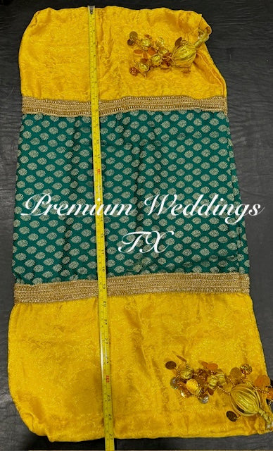 Mayoon Spreader - Yellow | Green | Purple - Premium Weddings TX