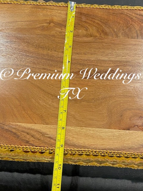 Wood Indian Bajot | Chowki | Patla - Premium Weddings TX