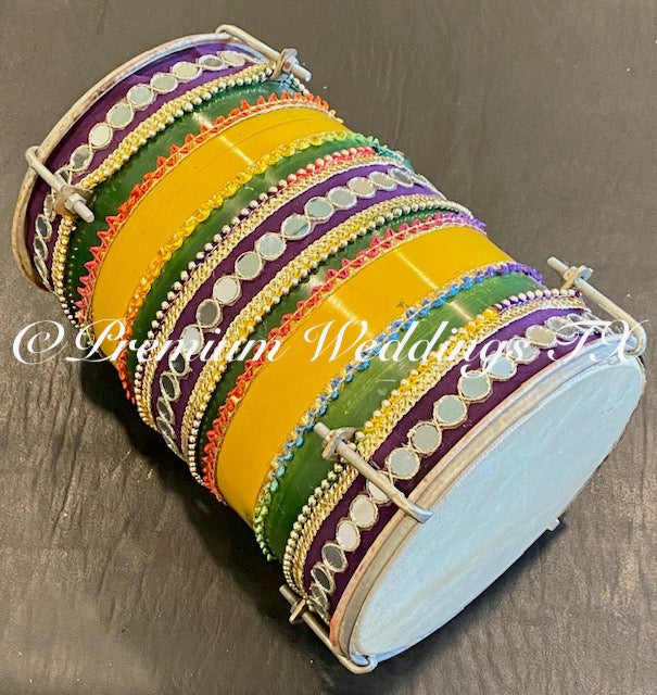 Small Dhols - Assorted Variety - Premium Weddings TX