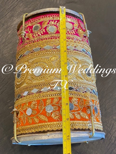 Small Dhols - Assorted Variety - Premium Weddings TX