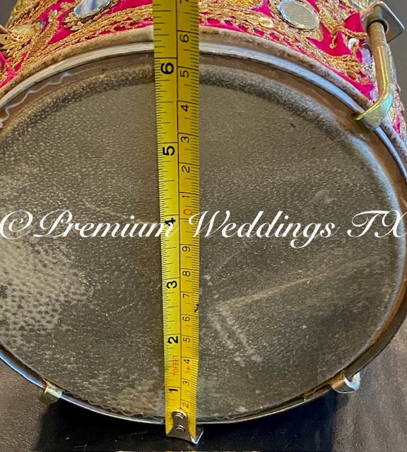 Small Dhols - Assorted Variety - Premium Weddings TX