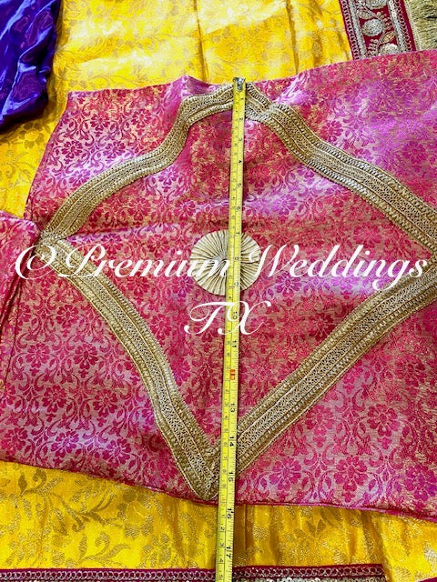 Mayoon Spreader - Yellow | Pink | Purple - Premium Weddings TX