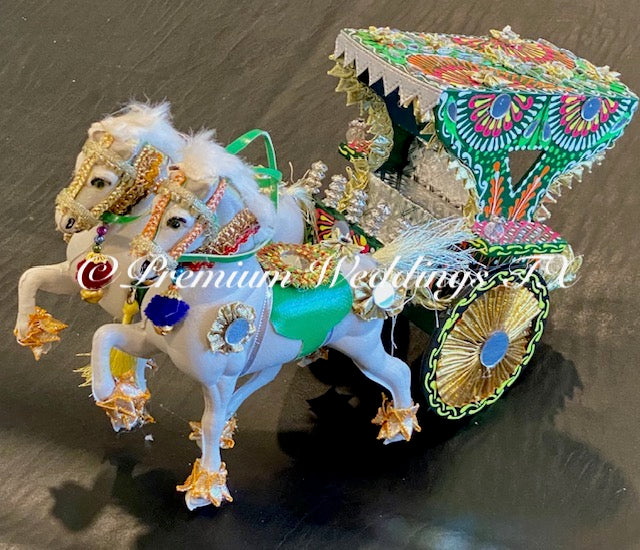 Handmade Truck Art Tanga - Horse Carriage - Premium Weddings TX