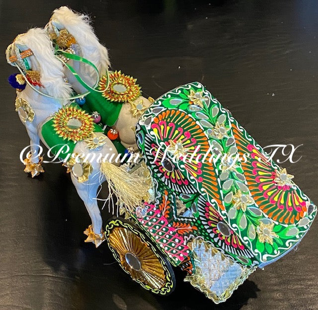 Handmade Truck Art Tanga - Horse Carriage - Premium Weddings TX