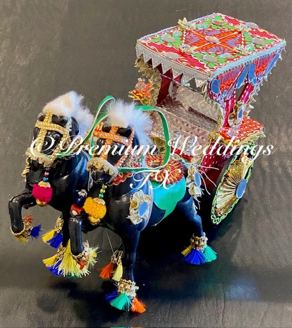 Handmade Truck Art Tanga - Horse Carriage - Premium Weddings TX