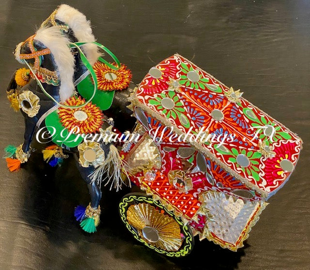Handmade Truck Art Tanga - Horse Carriage - Premium Weddings TX