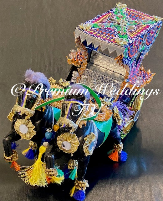 Handmade Truck Art Tanga - Horse Carriage - Premium Weddings TX