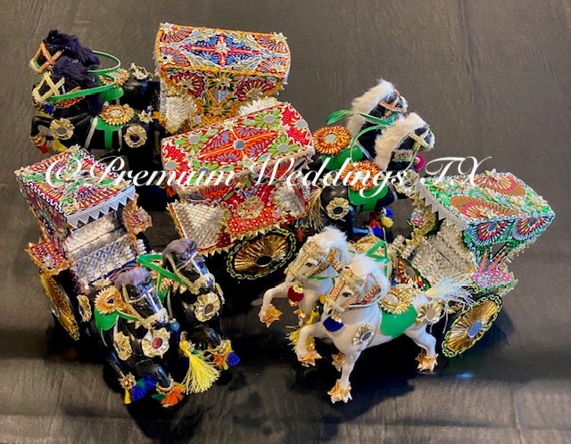 Handmade Truck Art Tanga - Horse Carriage - Premium Weddings TX