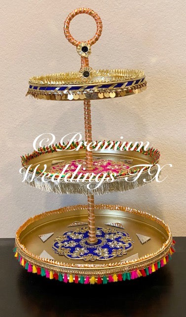 3 Tier Cupcake Stand - Premium Weddings TX