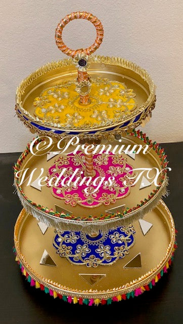 3 Tier Cupcake Stand - Premium Weddings TX