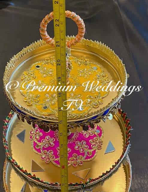 3 Tier Cupcake Stand - Premium Weddings TX