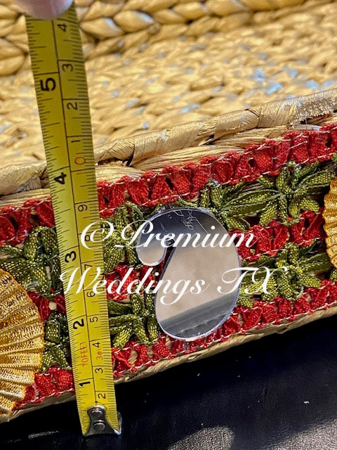 Handmade Rectangle Baskets - Large - Premium Weddings TX