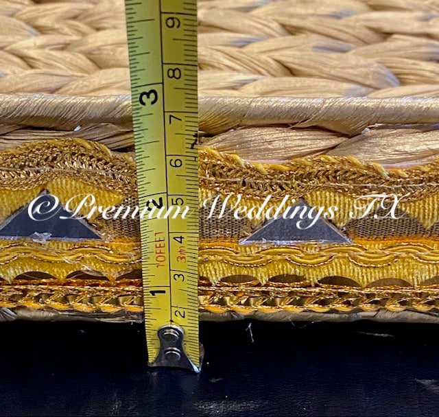 Handmade Rectangle Baskets - Extra Large - Premium Weddings TX