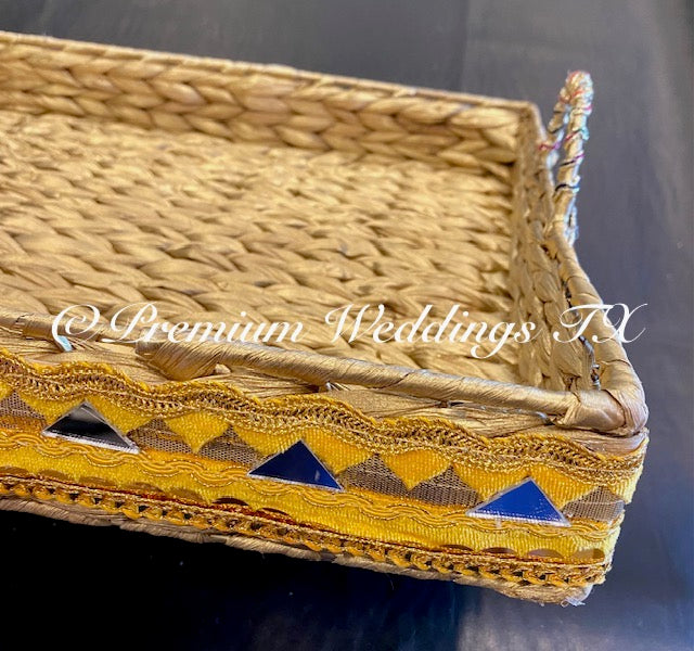 Handmade Rectangle Baskets - Extra Large - Premium Weddings TX