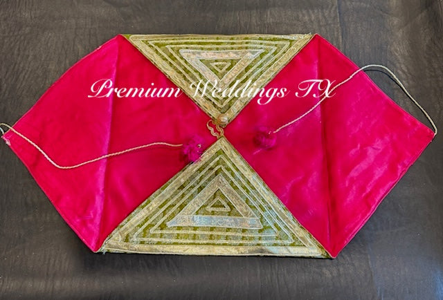 Green Saree Envelope - 1 PC