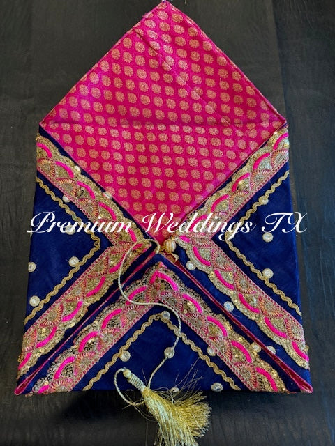 Royal Blue Saree Envelope - 1 PC (Copy)