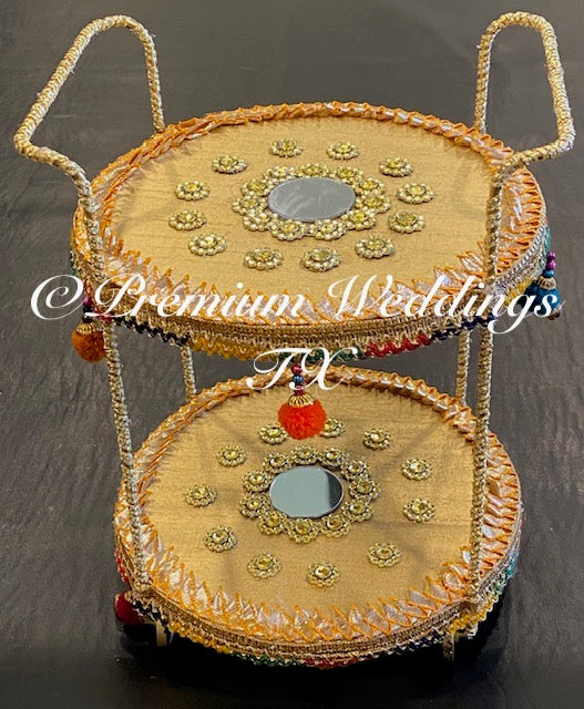 Gold Decorative Carts