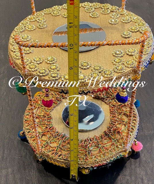 Gold Decorative Carts