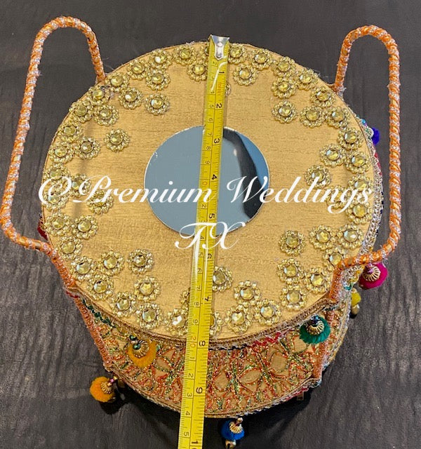 Gold Decorative Carts