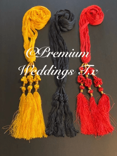 Resham Mirror Paranda - Premium Weddings TX