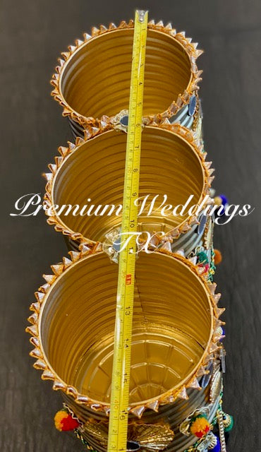 Rustic Gold Favors Stand - Premium Weddings TX