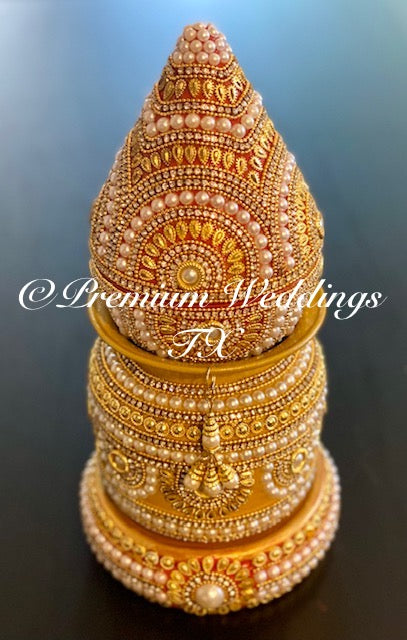 Gold Pearl Kalaash Set