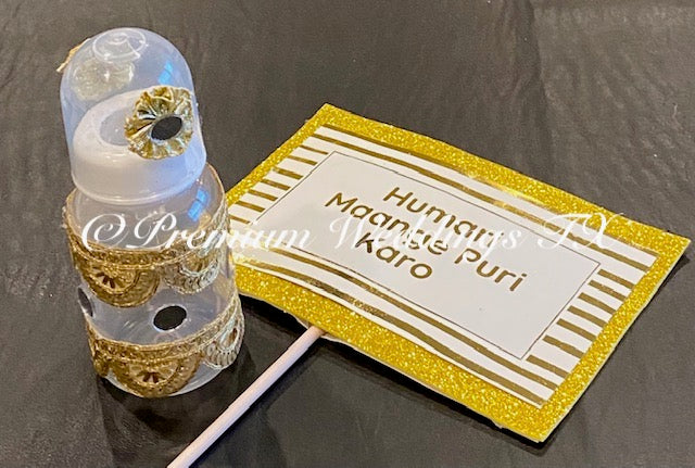 Gold Doodh Pilai Glass