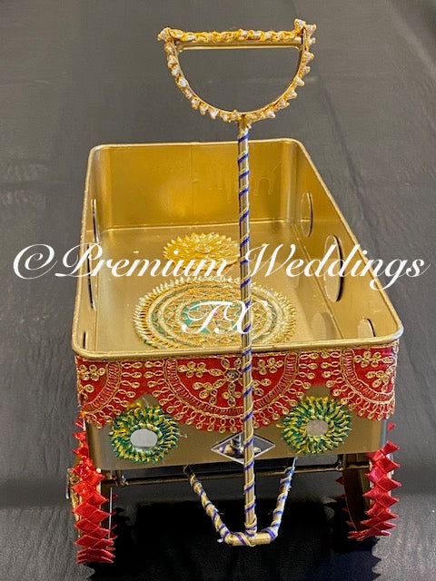 Decorative Wheel Barrow - Handmade
