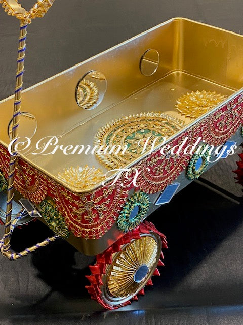 Decorative Wheel Barrow - Handmade