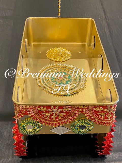 Decorative Wheel Barrow - Handmade