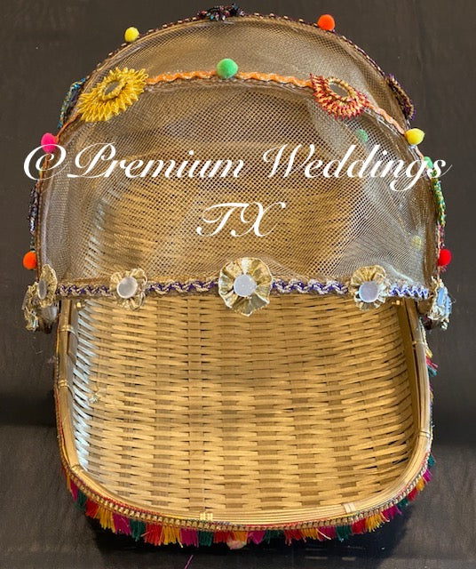 Fruit Tokri | Basket | Large - Premium Weddings TX