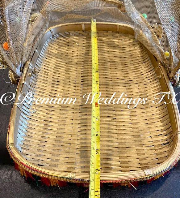 Fruit Tokri | Basket | Large - Premium Weddings TX