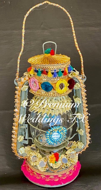 LED Decorative Lantern - Handmade - 1Ct