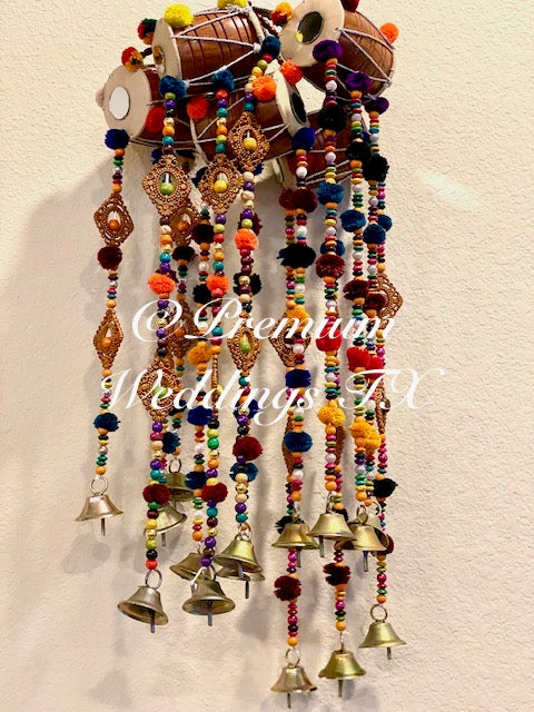 Dhol Wall Hanging Decor - Small