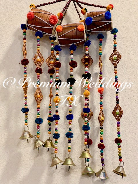 Dhol Wall Hanging Decor - Small