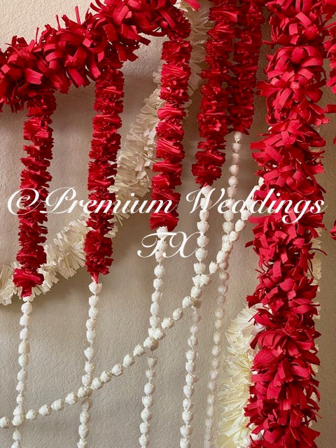 Phoolo Ki Chadar - Red - Premium Weddings TX