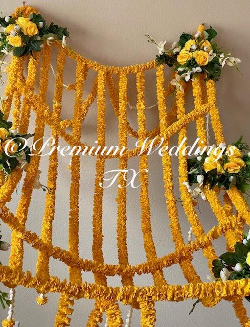Phoolo Ki Chadar - Yellow - Premium Weddings TX