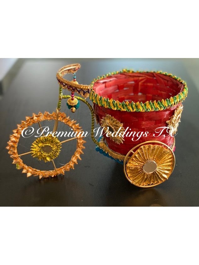 Decorative Cycle With Basket - 1Ct - Premium Weddings TX