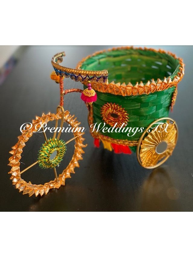Decorative Cycle With Basket - 1Ct - Premium Weddings TX