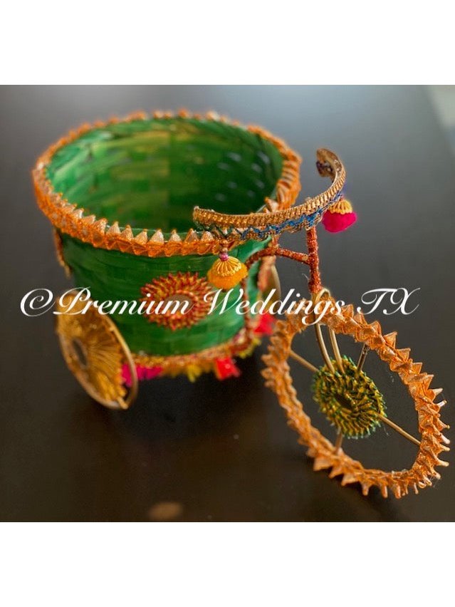 Decorative Cycle With Basket - 1Ct - Premium Weddings TX