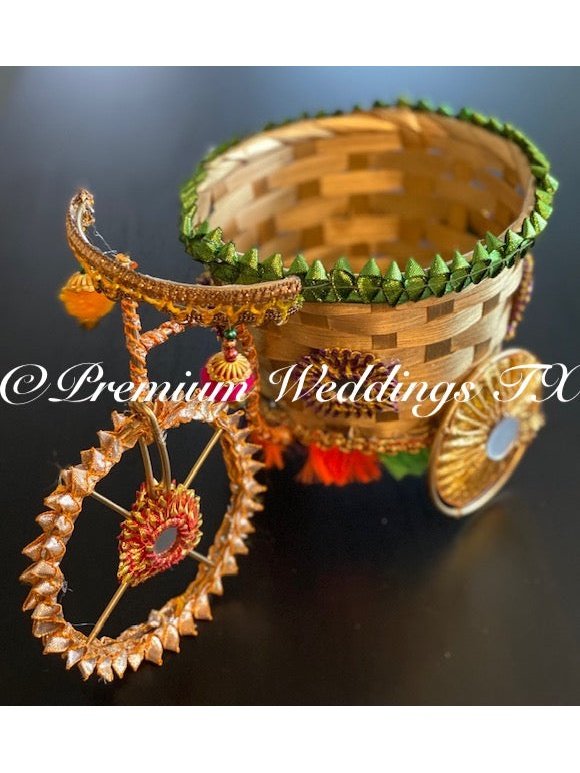 Decorative Cycle With Basket - 1Ct - Premium Weddings TX
