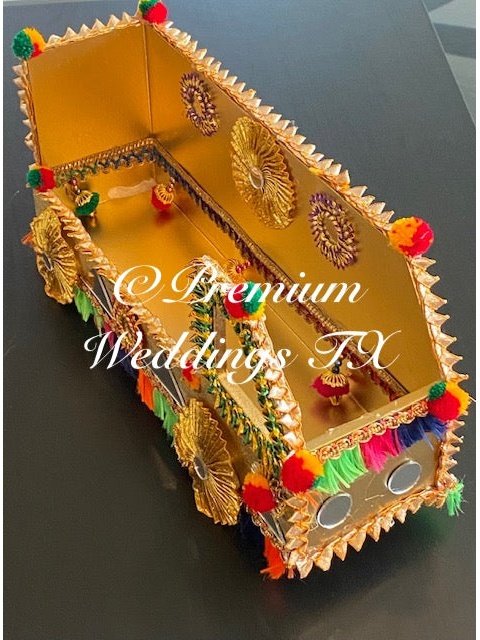 Decorative Cart Stand - 1Ct - Premium Weddings TX