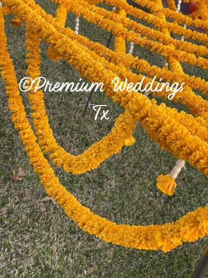 Phoolo Ki Chadar - Yellow - Premium Weddings TX