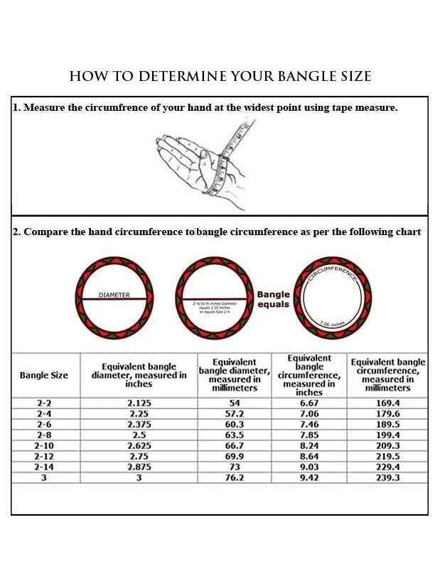 Ghungroo Indian Bangles - 1 Pair - Premium Weddings TX