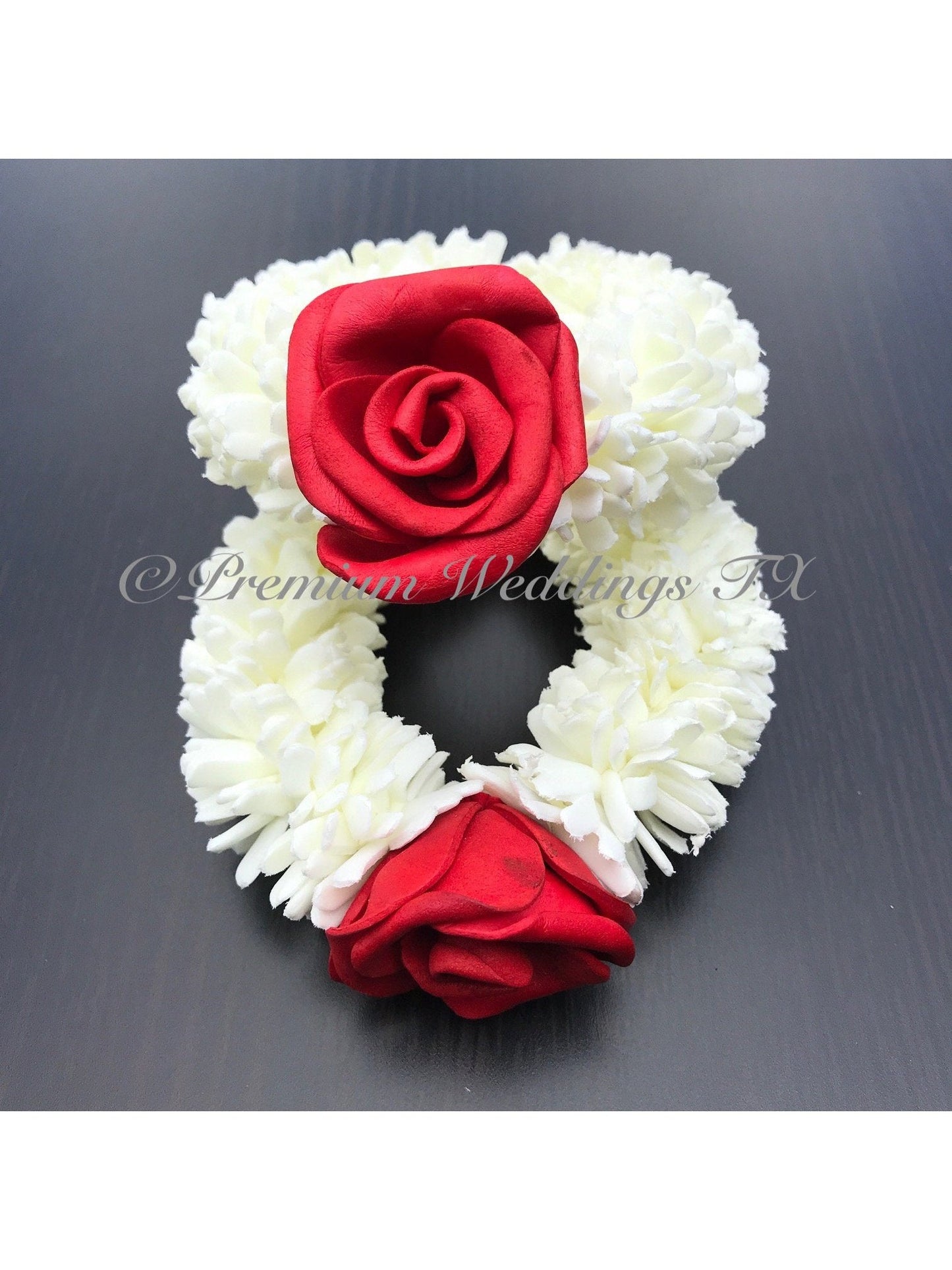 Red Rose Gajra Bangles - Premium Weddings TX